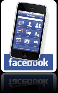 Facebook mobile smartphone infographie