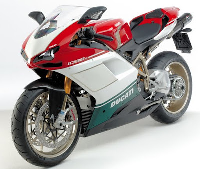 New Ducati 1098 S Three Color Edition 2010