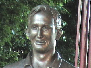 Statue of Rodney George (Rod) Laver, Rockhampton, Central Queensland, Australia