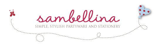 Sambellina's Party - Simple, Stylish Partyware and Stationery