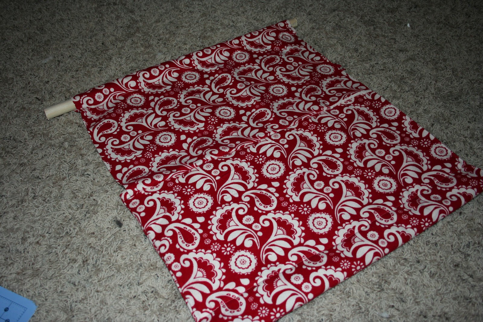 MD Designs Fabric Wall Book Holder