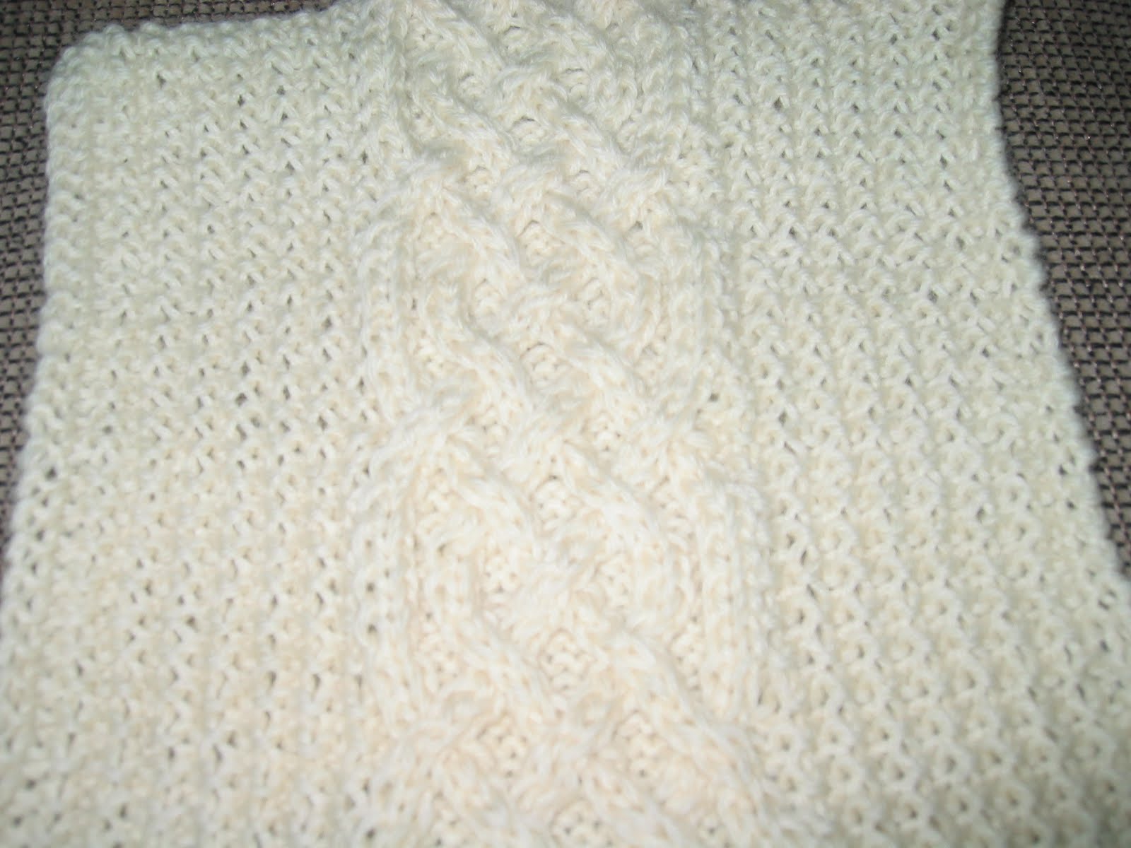 Celtic Knot Knit