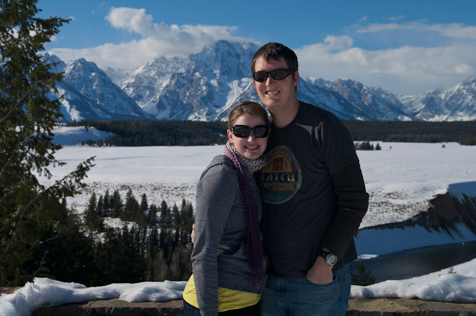 Chris and I in Jackson, WY