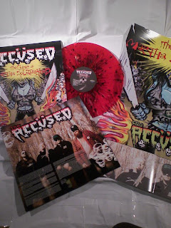 The Accüsed Release 'Curse of Martha Splatterhead' on Ltd. Edition Blood Splattered Vinyl