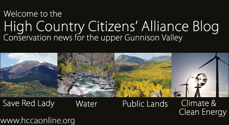 Gunnison Basin and Crested Butte Conservation News from HCCA