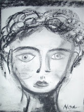 Charcoal drawing of a Boy.