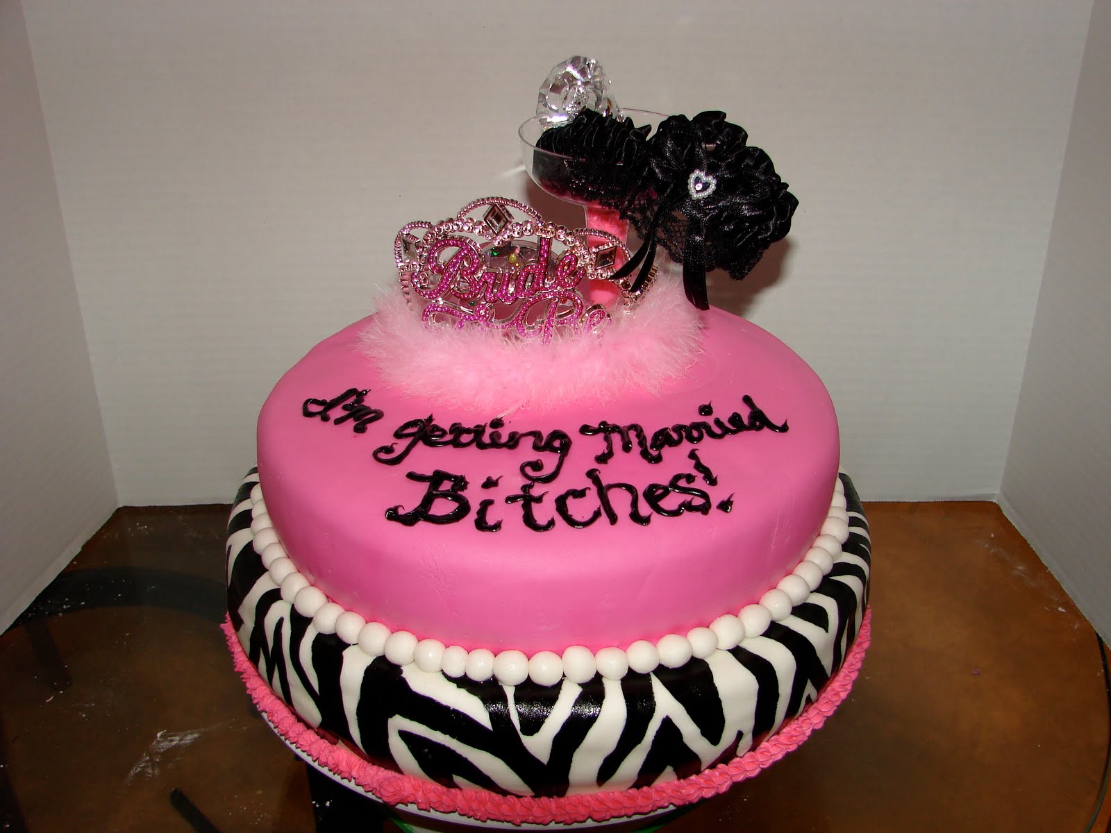 Sarah's Sweet Treats: Bachelorette Cake