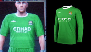 Editando WE e PES: Uniforme Manchester City PES 2009