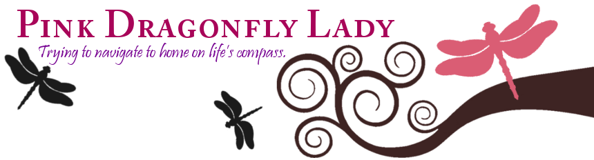 Pink Dragonfly Lady