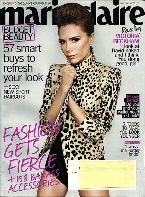 april 2010 marie claire. april 2010 marie claire cover.