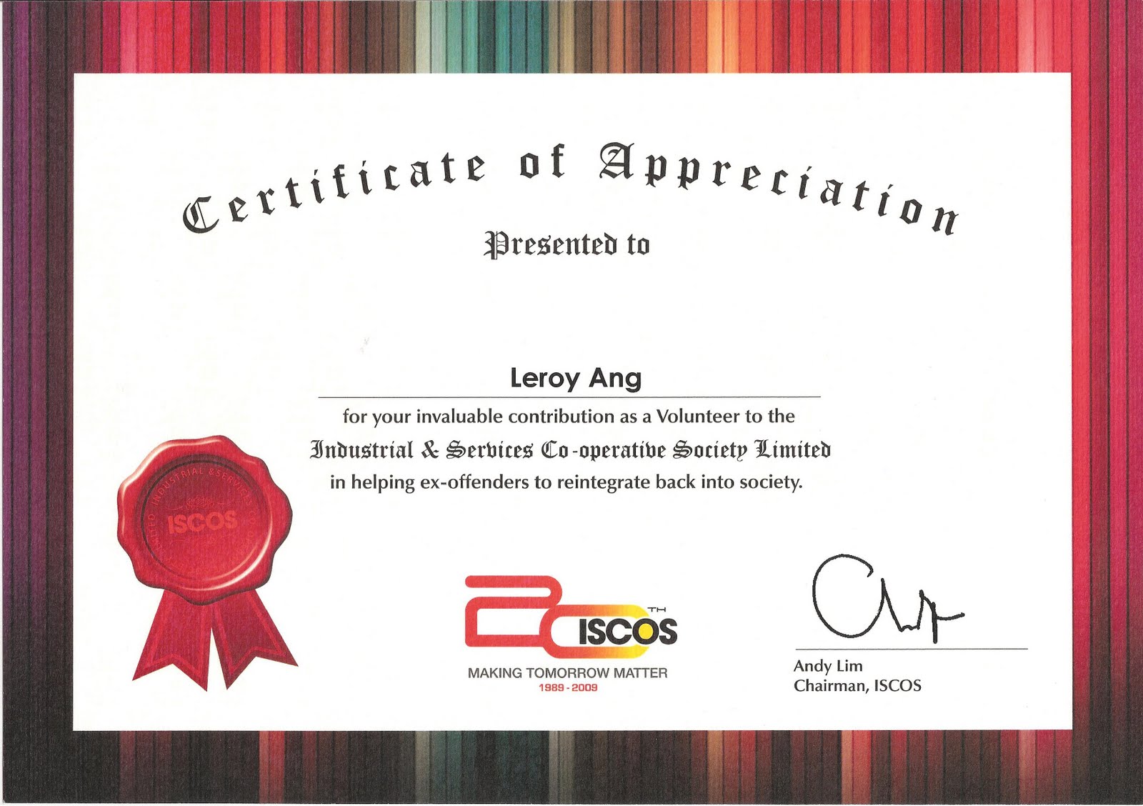 <strong>Recognition Certificate</strong> Of <strong>Appreciation</strong> ... Appreciation certificate of recognition template