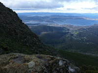 Hobart from ZigZag Track - 10 May 2007