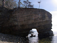 Natural arch, Fossil Cove - 7th August 2008