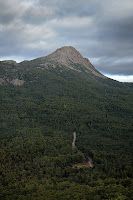 Collins Bonnet from the slopes of Collins Cap - 15th May 2010