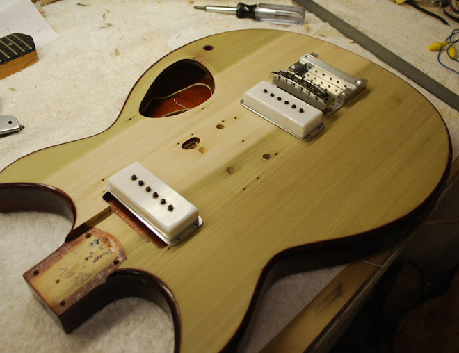 New Placement of Hardware and Custom Tailpiece