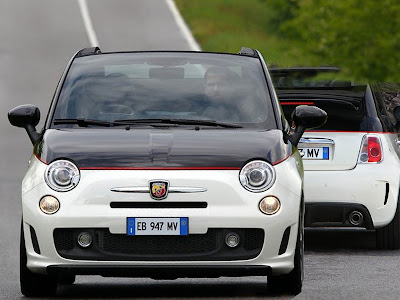 The Abarth Fiat 500C is powered by a 14 16v Turbo TJet engine developing 