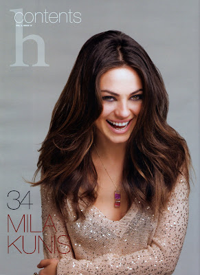 Mila Kunis H Magazine