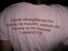 T-Shirt with 1 John 3:18
