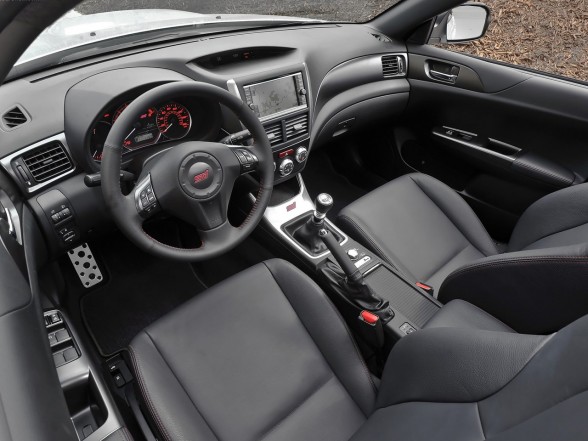 Automotive Car Subaru Impreza Wrx Sti 2011