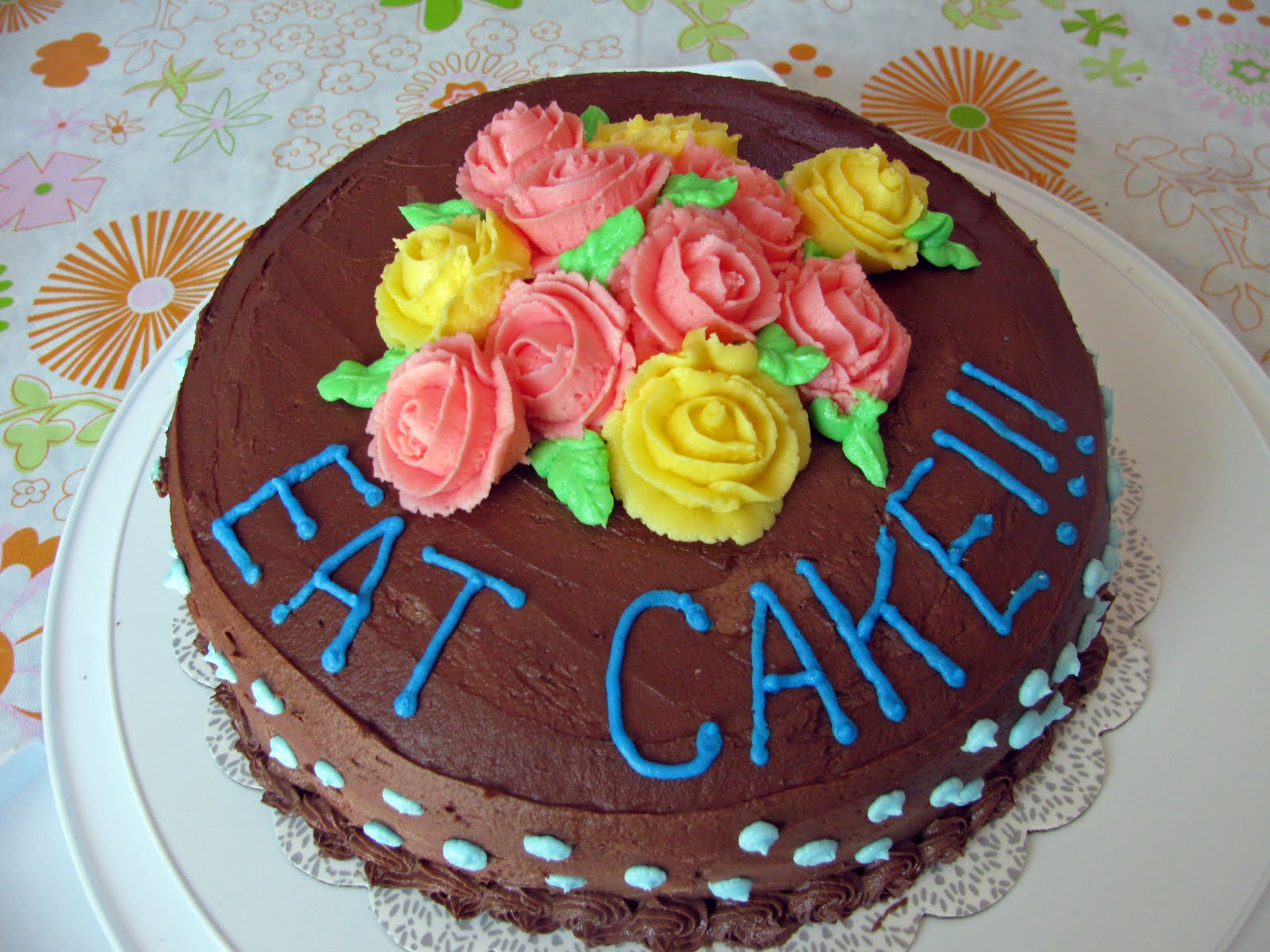 Cake Decorating Writing