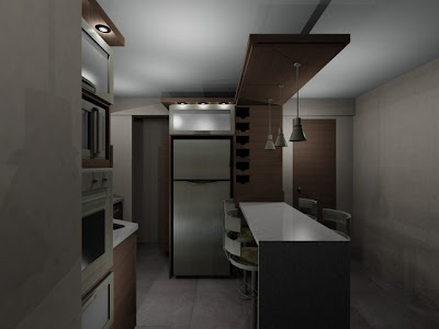Proyectos y Detalles L&O, C.A: Cocina Pequeña pero bien equipada