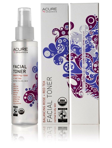 REVIEW | Acure Organics USDA Organic Facial Toner Rose + Red Tea | The