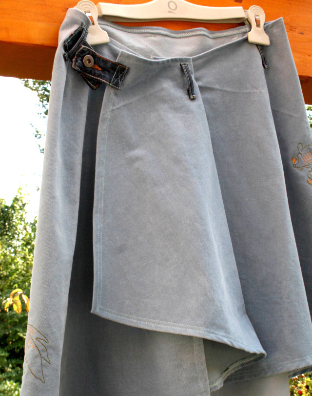 die Komplizin ein Wickelrock