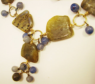 labradorite and blue aventurine at laurastaley.etsy.com