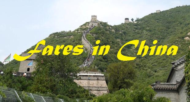 Fares in China