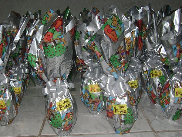 ovos da páscoa que eu fiz para meus alunos!