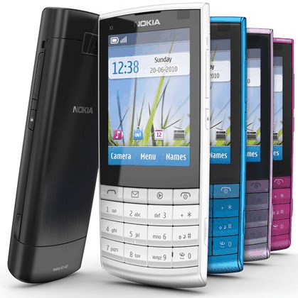 nokia x3 touch and type black. nokia x3 touch and type black.
