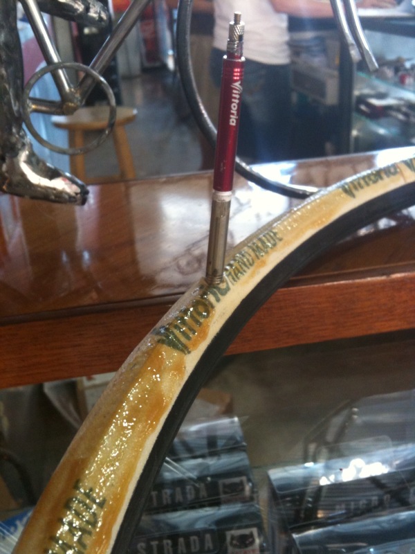 My World From a Bicycle How to Glue on a Tubular Bicycle Tire