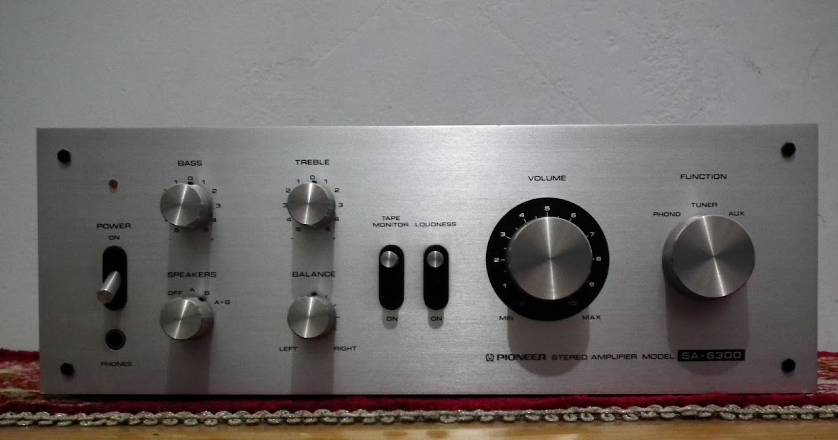 Lentera Akustika Pioneer SA6300 (Integrated Amplifier)