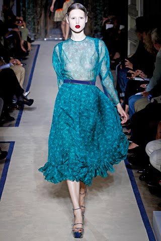Nick Verreos: RUNWAY REPORT..Paris RTW Fashion Week: McQueen, Dior, YSL,  Vuitton