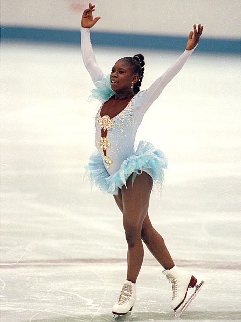 In the 1992 Albertville Olympics France's Surya Bonaly caused a major