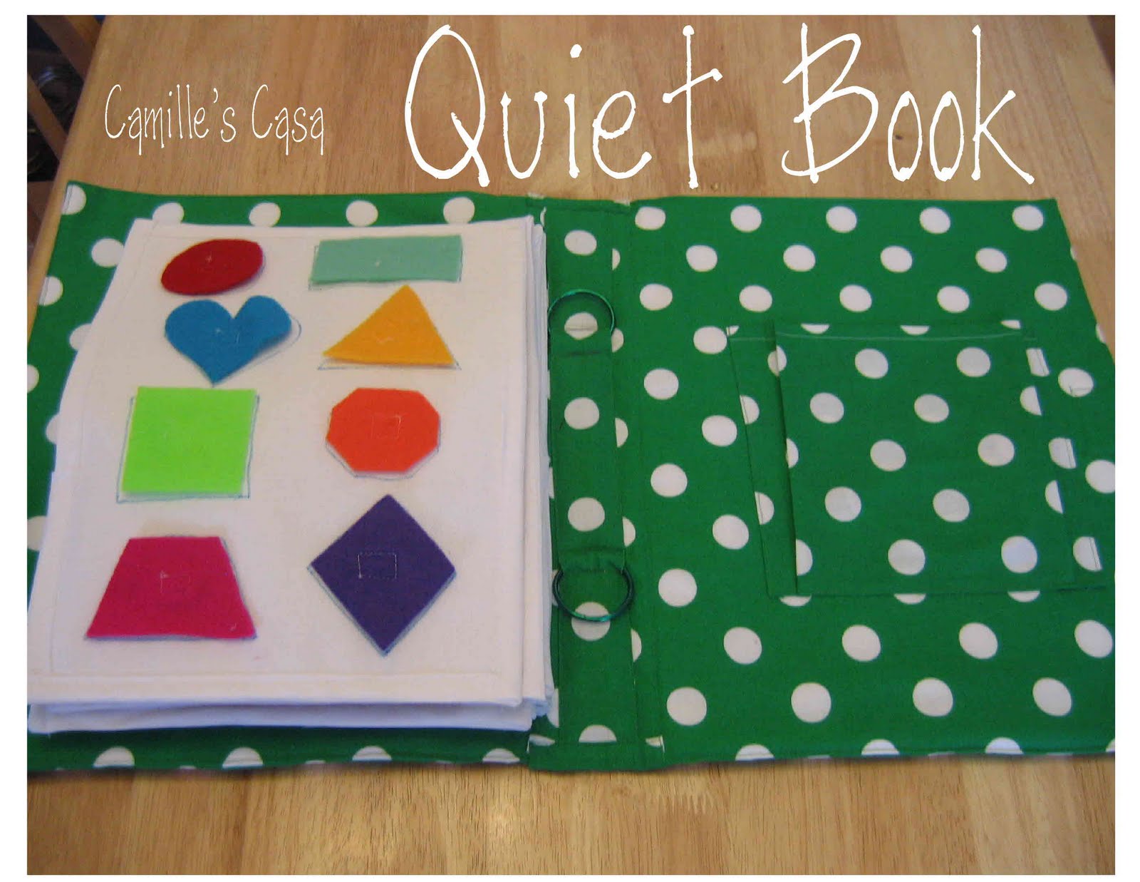 Camille's Casa: Quiet Book Revealed