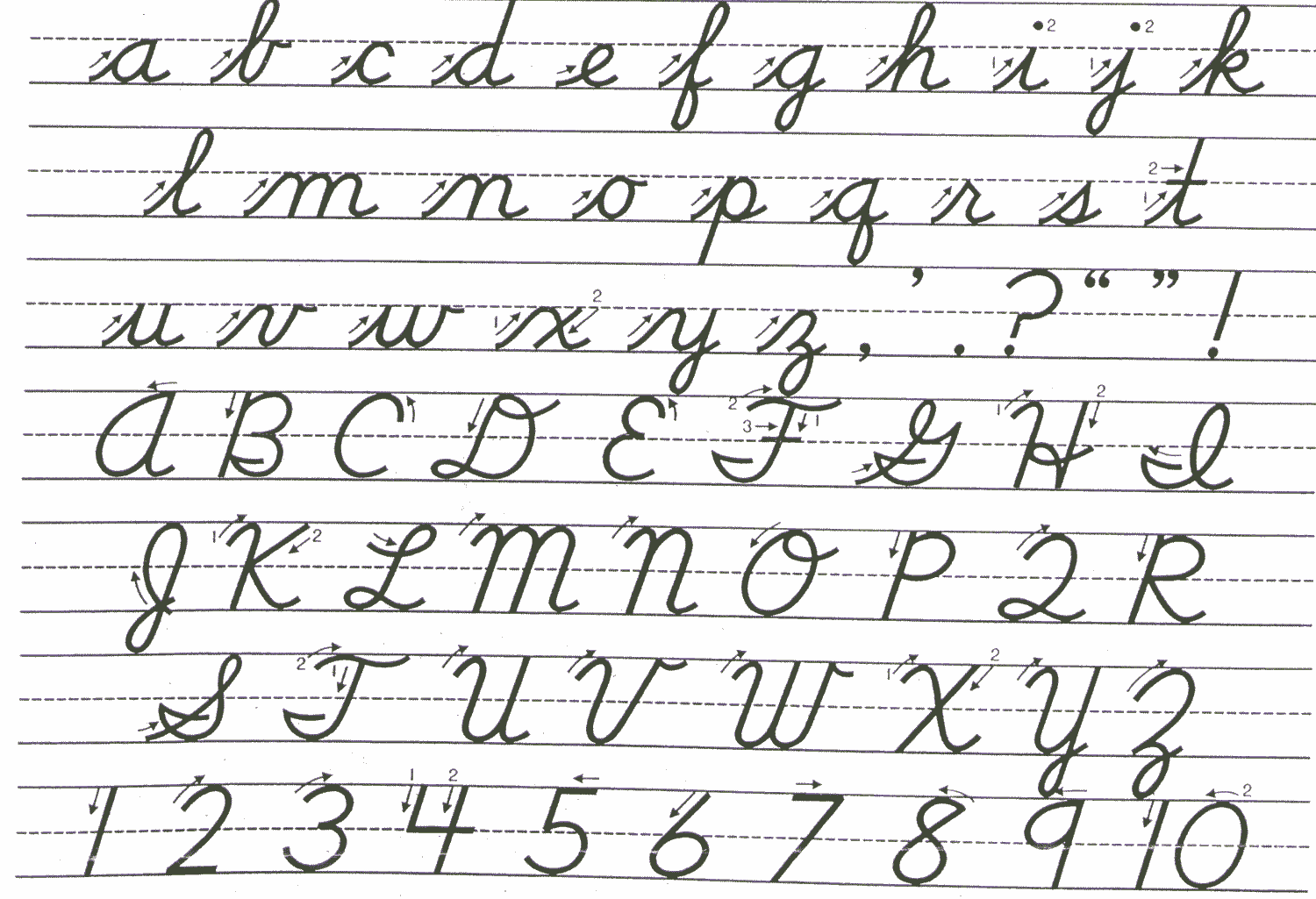 Free S Of Cursive Writing Fonts