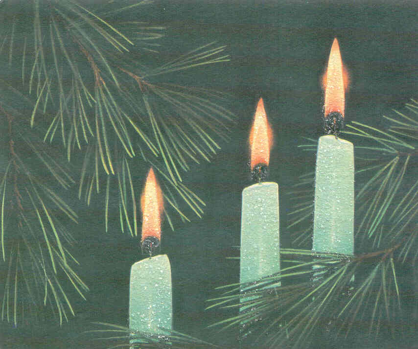 gold country girls Vintage Christmas Cards , The Ones With