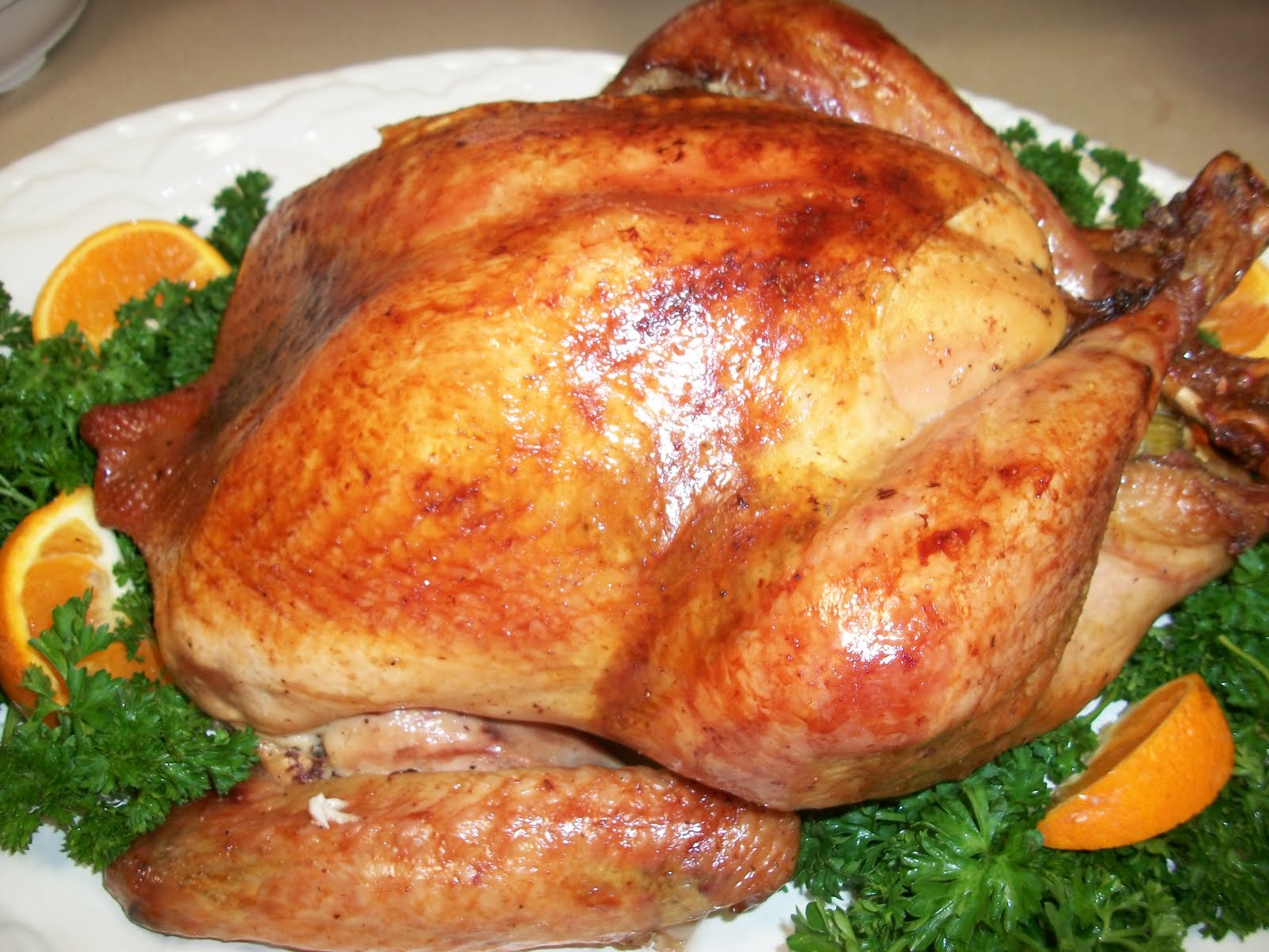 Emeril's Brined and Roasted Turkey Roasted turkey, Turkey, Roast