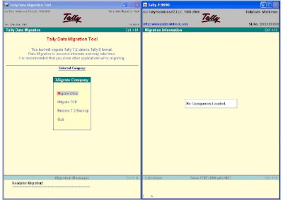 Tally 7.2 to tally 9 migration tool