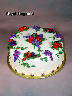 Of Purple Wedding Cakes