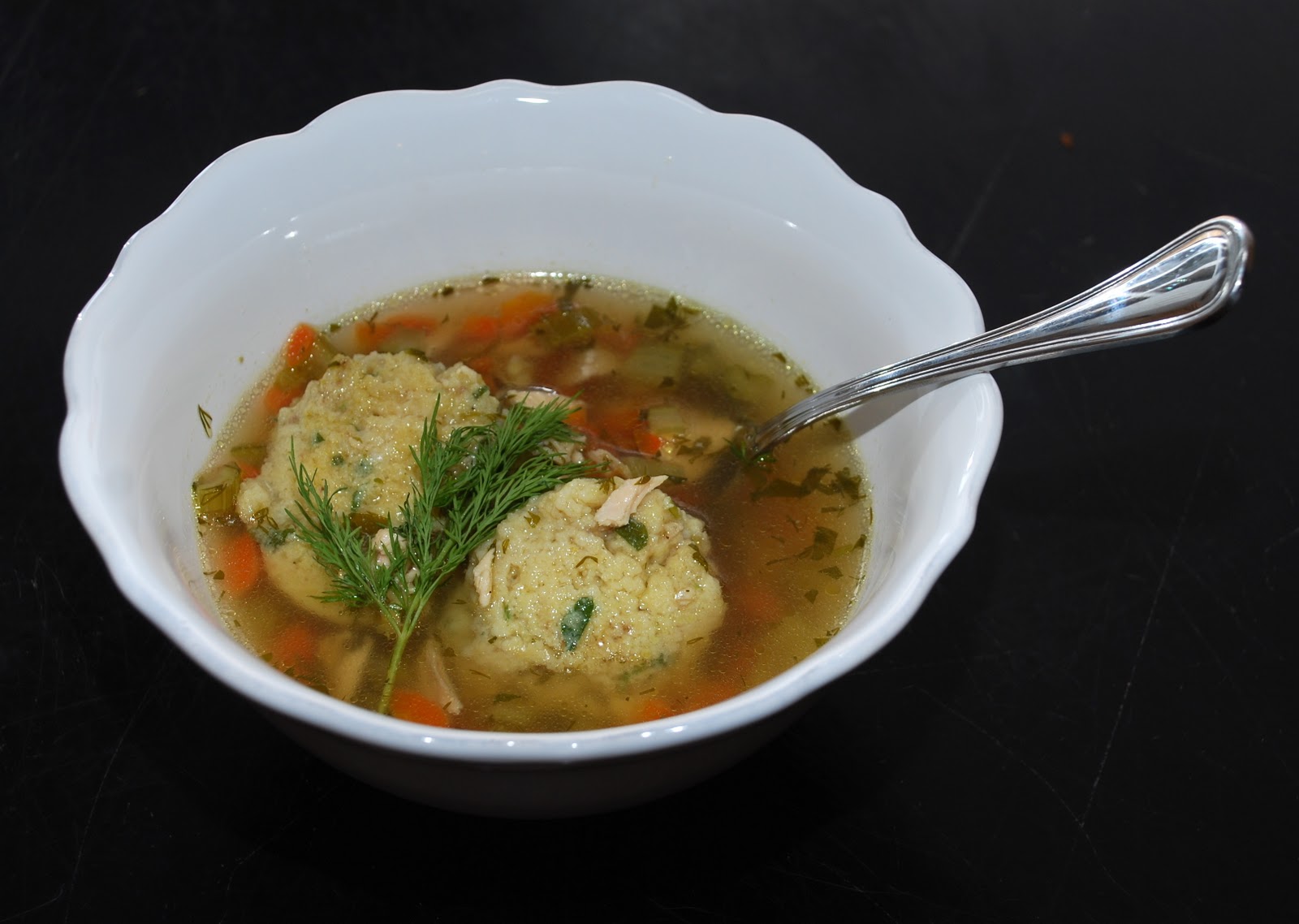 Chicken Soup With Matzo Balls Recipe — Dishmaps