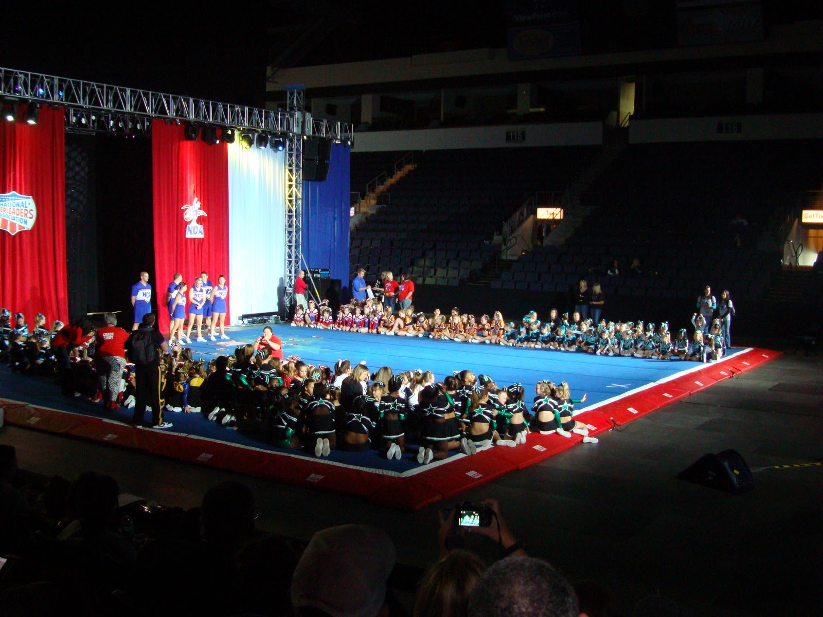 Cheerleading Competition Floor