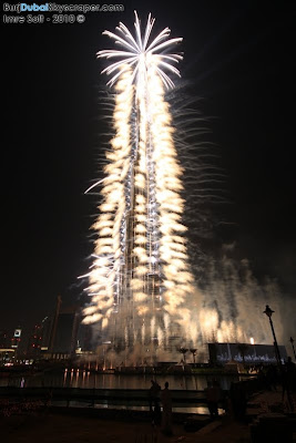 Opening ceremony of Burj Dubai now Burj Khalifa