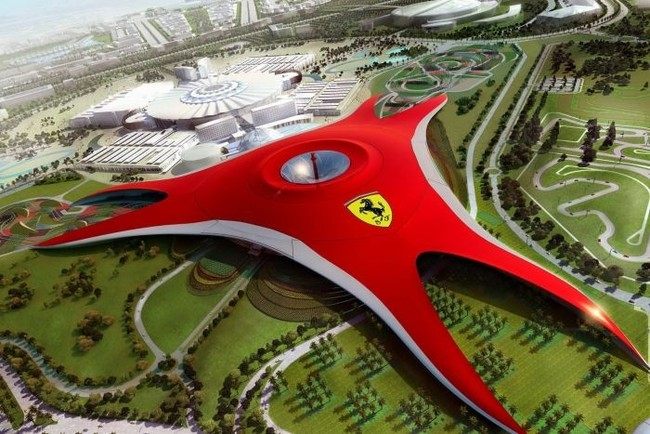 Parques temáticos da Ferrari e da F1