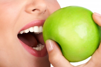 makan apel