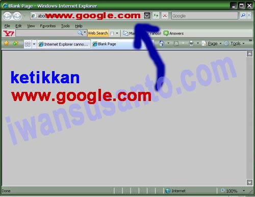 menggunakan Internet explorer menggunakan Internet explorer