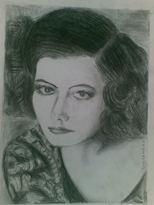 Greta Garbo [ paintings ]