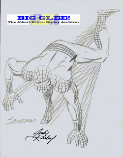 ♦ Les premières ébauches de créations de super-héros - Page 2 Kirby+spider-man+marvel+comics+silver+bronze+age+pencils+art+sketch