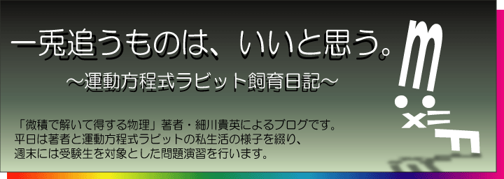 細川貴英の「一兎追うものは、いいと思う。」